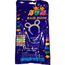 Taç Fosforlu Taç Pembe Renk 12 Adet