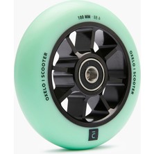 Decathlon Freestyle Scooter Tekerleği - Siyah Alüminyum Jant / Siyah Lastik - 100 mm - PU85A