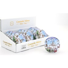 Taşlı Istanbul Tasarımı El Aynası Kalın Model 5