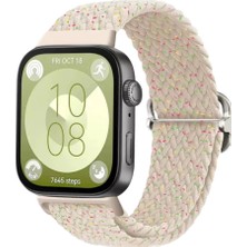 Alkar Ticaret Huawei Fit 4  Kordon - Gri-Turuncu