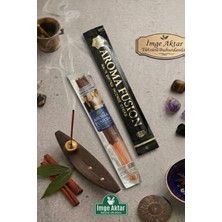 İmge Aktar Darshan Aroma Fusion Organik El Yapımı 15 Adet Çubuk Tütsü Çeşitleri 28 cm