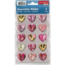 Tanex Puffy Kalpler Serisi Stickers Tnx-27230