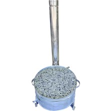 Taş Mermer Granit Mangal 38 cm