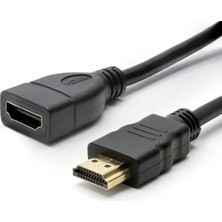 Forzacase Hd 1080P Tv Pc Projeksiyon Uyumlu HDMI Uzatma Kablosu Dişi Erkek 2 Metre - FC1188