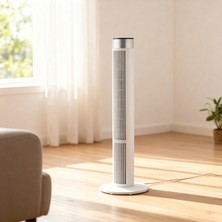 Mo Dou 45W Kule Tipi Fan Uzaktan Kumandalı LED Dokunmatik Sessiz Çalışma 39 Inç Güçlü Soğutma Tower Fan 45W