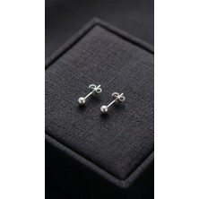 Silver Hunters Gümüş Top Küpe 925 Ayar Gümüş 2mm Top Küpe