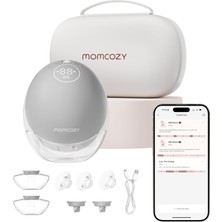 Momcozy M9 Eller Serbest Göğüs Pompası, Uygulama Kontrollü, 15 Seviye