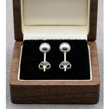 Silver Hunters Gümüş 925 Ayar 4 mm Top Küpe