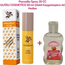 ULFİSU COSMETİCO Porcodile Geçiktıriçi Sprey 20 cc - Ulfisu Cosmetico Çilekli Kayganlaştırıcı Jel Hediye