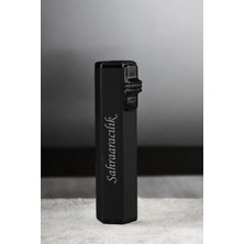 Tusah Sevgiliye Özel Metal Kılıflı Turbo Çakmak Isme Özel Kutusuz