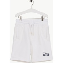 Jeep Lastikli Bel Relaxed Ekru Erkek Çocuk Şort J6SB-SHT7698