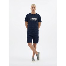 Jeep Normal Bel Lacivert Erkek Kargo Şort J6SM-SHT7208