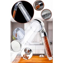 Senka Boncuklu Su Tasarruflu Kireç Önleyici Duş Başlığı