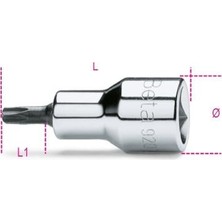 Beta 920RTX-27 Delikli Torx Lokma Ürün Kodu 009200372