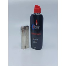 X-Lite Muhtar Çakmağı Gümüş ve Benzin
