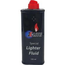 X-Lite Çakmak Benzini 125 ml Siyah Renkli Hafif ve Taşınabilir Ürün Kamp Ocağı İçin