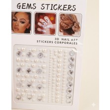 Sibela Beauty "body & Nail Art Gems" Vücut ve Tırnak Kristal Çıkartmaları