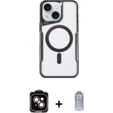 İlk El Grup Ieg™ iPhone 14 Yadigar Klasik Özel Seri - Siyah Joko Magic 5d Cam + Turuncu Pvd Metal Kamera Lens