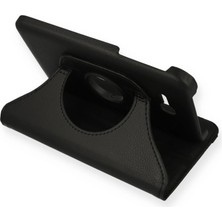 Alkar Ticaret Samsung Galaxy T110 / T113 Tab 3 Lite 7 Kılıf 360 Tablet Deri Kılıf - Siyah