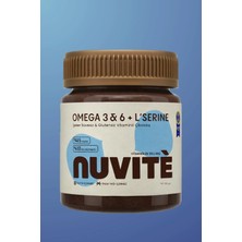 Nuvite Nuvıte Omega3+L-Serıne Vıtamınlı Kecıboynuzlu Fındık Kreması 300GR