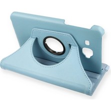 Alkar Ticaret Samsung Galaxy T280 Tab A 7 Kılıf 360 Tablet Deri Kılıf - Turkuaz