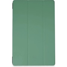 Alkar Ticaret Ipad Pro 13 (2024) Kılıf Tablet Smart Kılıf - Koyu Yeşil
