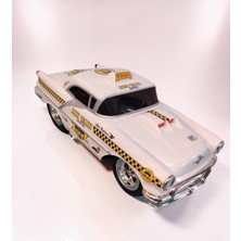 Can Oyuncak Işıklı Müzikli ve Sesli Hot Rod  Drift Taxi Uzaktan Kumandalı Şarjlı 2.4 Ghz (1:16)
