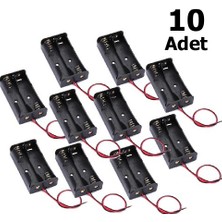 Hobialem 10 Adet 12 V AA Pil Yatağı Elektrik Devresi İçin Tek Kullanımlık Pil Kutusu