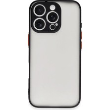 Alkar Ticaret Iphone 16 Pro Kılıf Montreal Silikon Kapak - Siyah