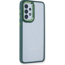 Alkar Ticaret Samsung Galaxy A53 5g Kılıf Dora Kapak - Haki Yeşil