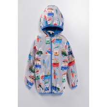 Butik Erkek Çocuk Yağmurluk Rüzgarlık Mont