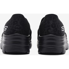 Skechers Siyah Fashion Fit Kadın Sneaker Ayakkabı 896293TK BBK Hafif ve Esnek Taban ile Günlük Kullanıma Uygun