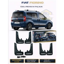 Otokap Universal Fiat Fiorino Uyumlu 4’lü Paçalık Takımı Ön Arka Çamurluk Tozluk Seti, Dayanıklı ve Koruyucu Tasarım