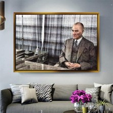 Giyense Altın Çerçeveli Dekoratif Tablo T805