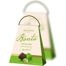 Chocovia Bonta Antep Fıstıklı Karışık Hediyelik Çanta Çikolata 220 (Gr)