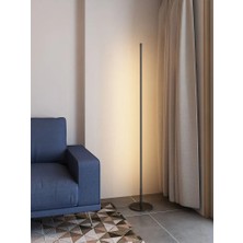 Özer Light Premium Dekoratif Köşe Kumandalı LED Lambader 3000K Gün Işığı Alüminyum Ayaklı Modern Tasarım