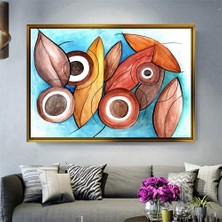 Giyense Altın Çerçeveli Dekoratif Tablo T1797