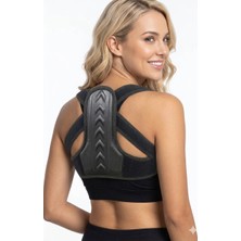 Markaflex Spor Dik Duruş Korsesi Bel Omuz Sırt Kemeri Aparatı Kamburluk Önleyici