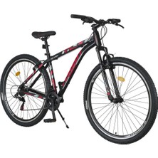 Tommybike Rıven 29 Jant 21 Vites Dağ Bisikleti Kırmızı Renk Erkek Kullanıcılar İçin Alüminyum Kadro