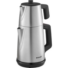Arçelik K 3283 In Çay Makinesi Paslanmaz Çelik 0,7 L Demlik Kapasitesi İnoks Renk