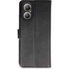 Alkar Ticaret Realme 12 Lite Kılıf Trend S Plus Kapaklı Kılıf - Siyah