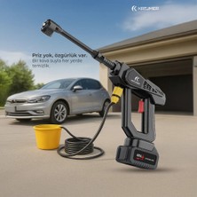 Katjmer CWJTX001 Akülü Jetrix Basınçlı Araç Yıkama Makinesi 48VF
