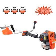 Haktaş JS-CG430 Benzinli Yan Tırpan - Otomatik Çalıştırma Sistemli 43CC