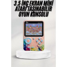 İlk El Grup Ieg™ 3 Inç Ekran 500 Oyunlu Game Box Mini Taşınabilir Oyun Konsolu