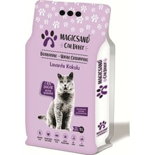 Magicsand Lavanta Kokulu Kalın Taneli Kedi Kumu 10 Lt
