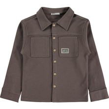 Civil Boys Basic 10-13 Yaş Gömlek - Kahverengi