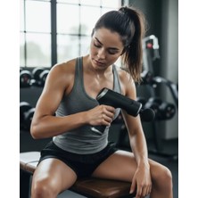 İlk El Grup Ieg™ 4 Başlıklı Darbeli Şarjlı Masaj Aleti Tabancası Kablosuz