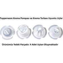 Tupperware Krema Pompası ve Sıkma Torbası Ucu - Elasuhome