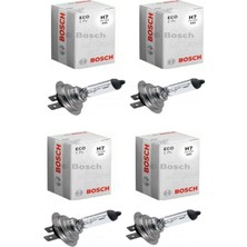 Skoda Fabia Ön Far Ampül Takımı 2014-2018 Arası 2 Uzun 2 Kısa (Bosch Sarı Renk)