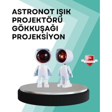 Antalya Mermerit ve Granit 360° Ayarlanabilir Başlıklı Astronot Gece Lambası